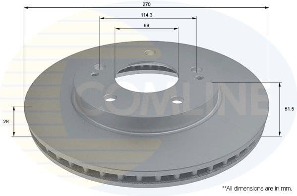 Brake Disc ADC2807V
