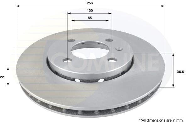 Brake Disc COATED ADC2600V