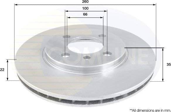 Brake Disc ADC1709V