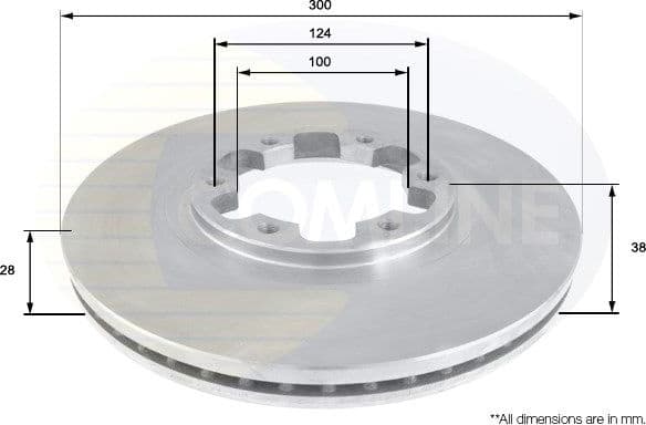Brake Disc COATED ADC0267V
