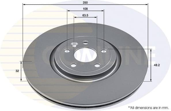 Brake Disc COATED ADC2931V