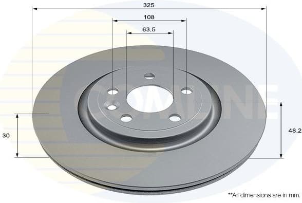 Brake Disc COATED ADC2930V