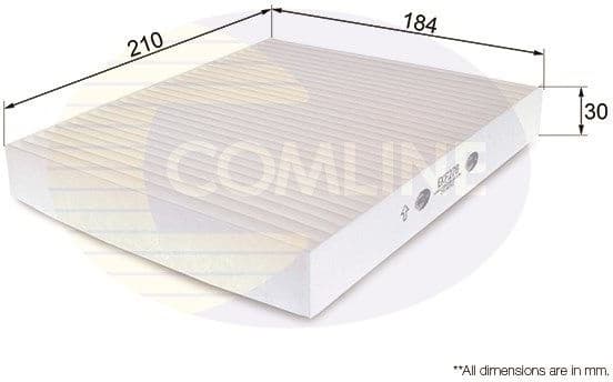 Filter, cabin air EKF278