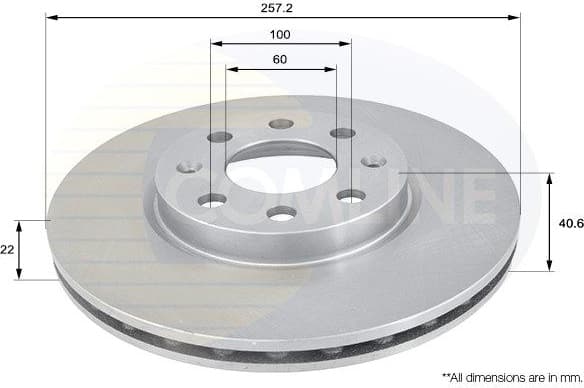 Brake Disc COATED ADC1138V