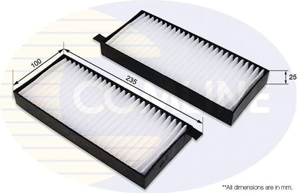 Filter, cabin air EKF3922