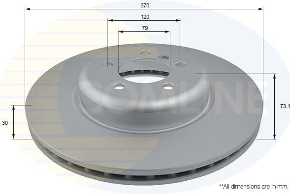 Brake Disc COATED ADC2839V