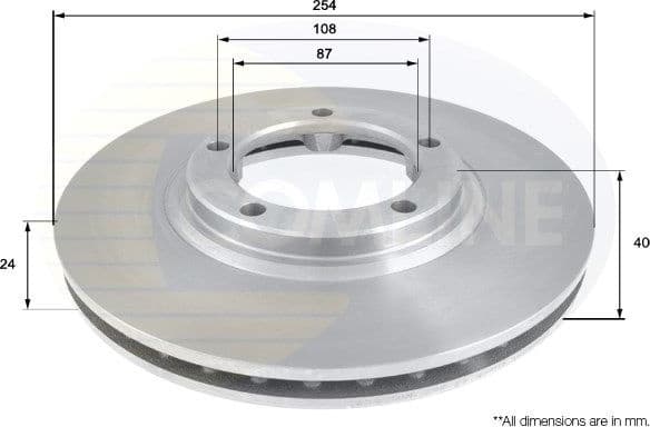Brake Disc COATED ADC1040V