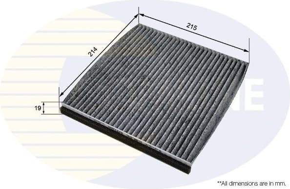 Filter, cabin air EKF126A
