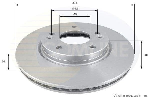 Brake Disc ADC1031V