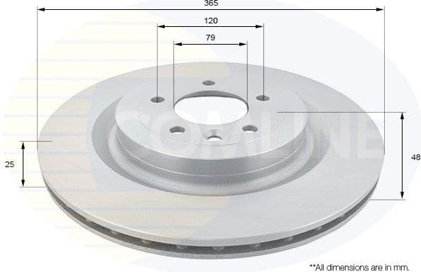 Brake Disc COATED ADC1279V