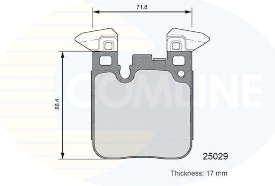 Brake Pad Set, disc brake CBP06108