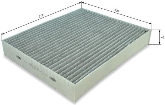 Filter, cabin air EKF413A