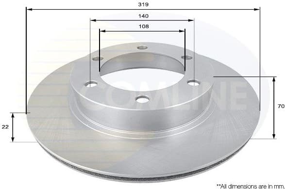 Brake Disc ADC0184V