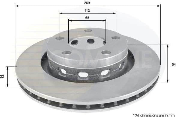 Brake Disc ADC1488V
