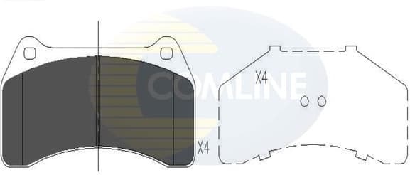 Brake Pad Set, disc brake CBP06056