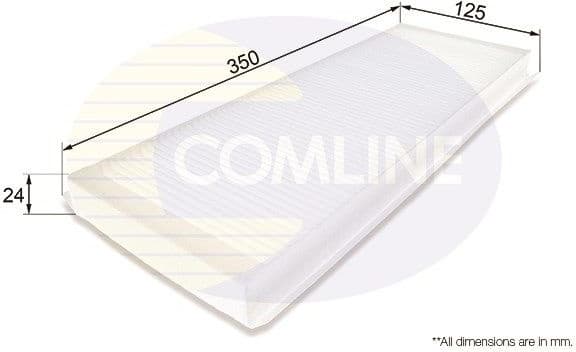 Filter, cabin air EKF141