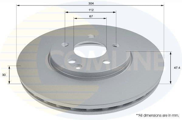 Brake Disc ADC1683V
