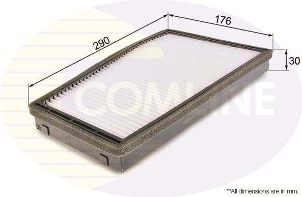 Filter, cabin air EKF290