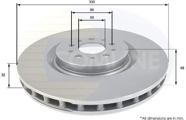 Brake Disc ADC1832V