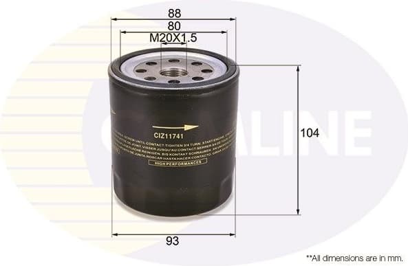 Oil Filter CIZ11741