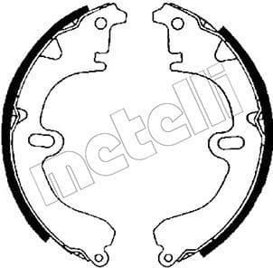 Brake Shoe Set 53-0417