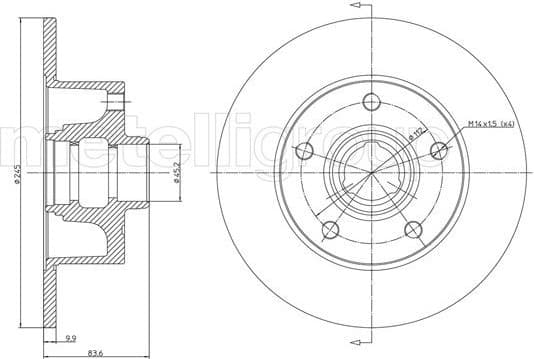 Brake Disc 23-0394