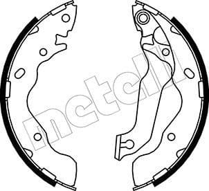 Brake Shoe Set 53-0176