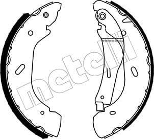 Brake Shoe Set 53-0134