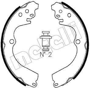 Brake Shoe Set 53-0383