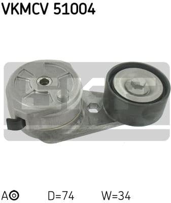 Belt Tensioner, V-ribbed belt VKMCV51004