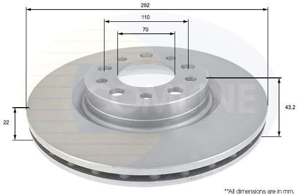 Brake Disc ADC1826V