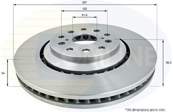 Brake Disc ADC2510V