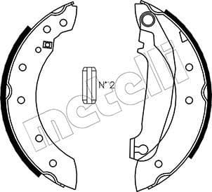 Brake Shoe Set 53-0476