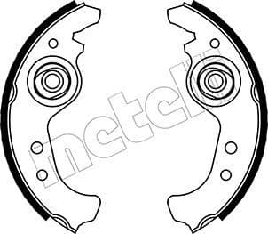 Brake Shoe Set 53-0063