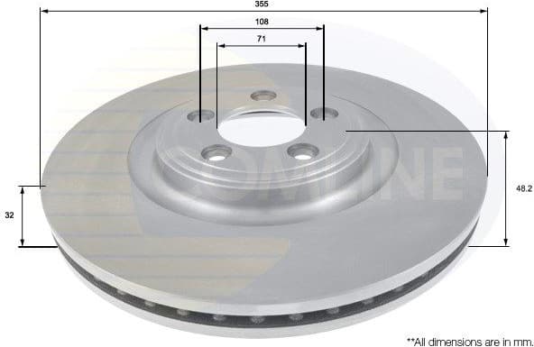 Brake Disc ADC1252V