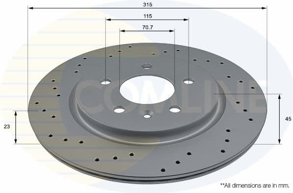 Brake Disc ADC2852V