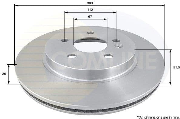 Brake Disc ADC1630V