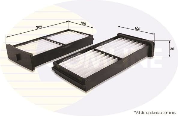Filter, cabin air EKF3562