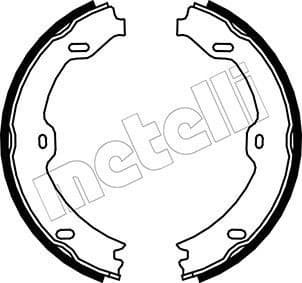 Brake shoes handbrake 53-0243