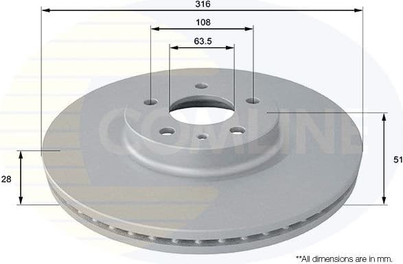 Brake Disc ADC1273V