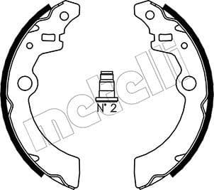 Brake Shoe Set 53-0404