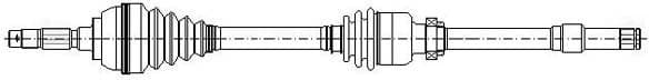 Drive Shaft 17-1317