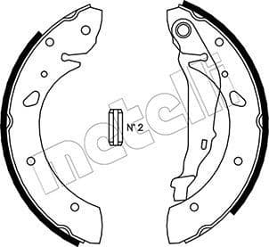 Brake Shoe Set 53-0430