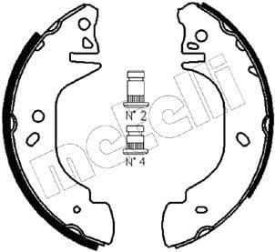 Brake Shoe Set 53-0122