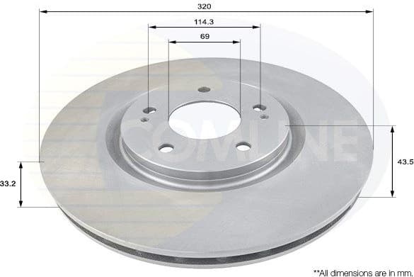 Brake Disc ADC0357V