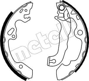 Brake Shoe Set 53-0133