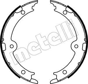 Brake shoes handbrake 53-0449