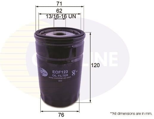 Oil Filter EOF123