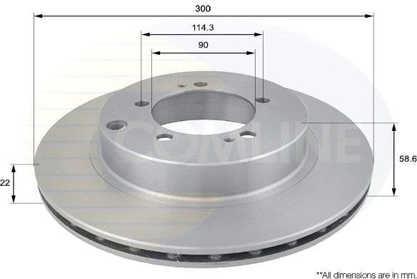 Brake Disc ADC0358V