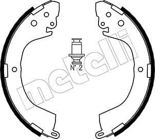 Brake Shoe Set 53-0260